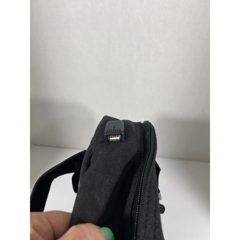 Bella Russo Multi Pocket USB Port Laptop Backpack New
